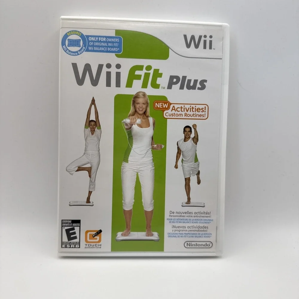 Wii Fit Plus (Nintendo Wii) CIB COMPLETE
